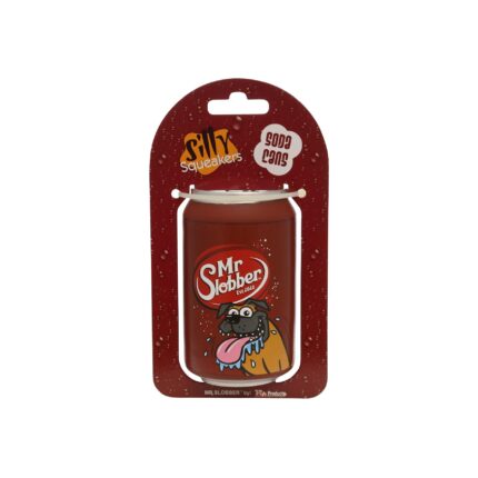 Silly Squeakers, Soda Can Mr. Slobber, Case Of 2, 1 Ct
