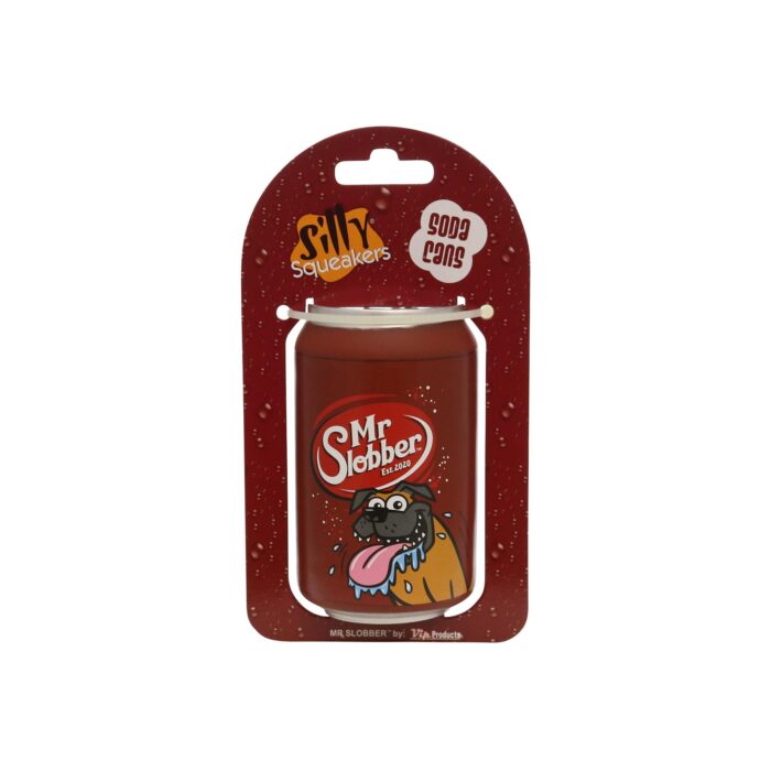 Silly Squeakers, Soda Can Mr. Slobber, Case Of 2, 1 Ct - Image 1
