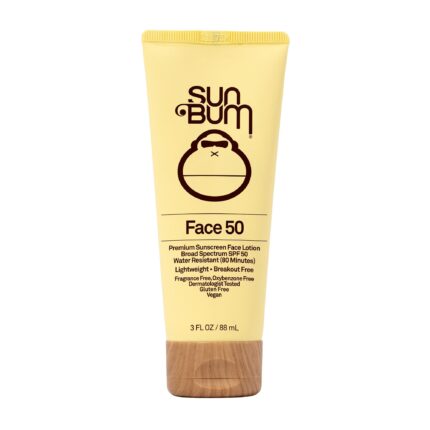 Sun Bum, Premium Sunscreen Face Lotion Spf 50, Case Of 6, 3 Fl Oz