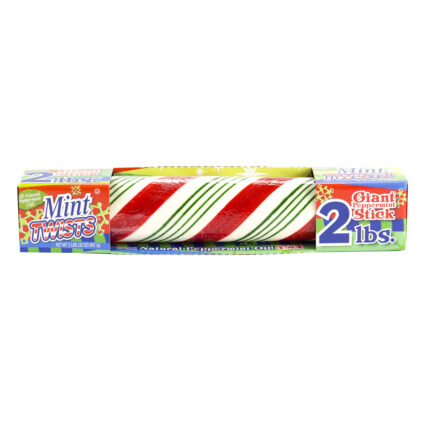 Atkinson, Mint Twists Peppermint Stick, Case Of 12, 32 Oz
