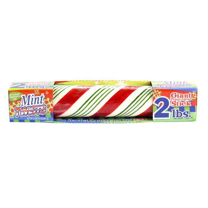 Atkinson, Mint Twists Peppermint Stick, Case Of 12, 32 Oz - Image 1