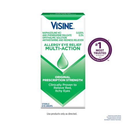 Visine, Allergy Eye Relief Multi-Action Eye Drops, Case Of 3, 0.5 Fl Oz