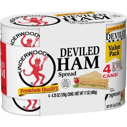 Underwood, Deviled Ham 4Pk, Case Of 8, 17 Oz