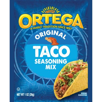 Ortega, Taco Seasoning Mix, Case Of 12, 1 Oz