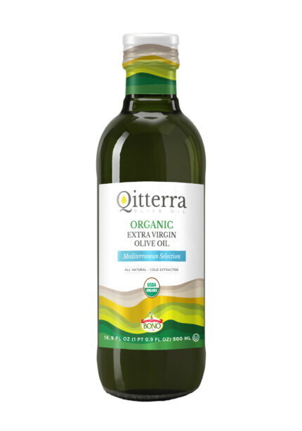 Bono, Mediterranean Selection Organic Extra Virgin Olive Oil, Case Of 6, 16.9 Fl Oz