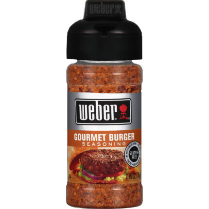 Weber Grill Creations, Gourmet Burger Seasoning, Case Of 6, 2.75 Oz