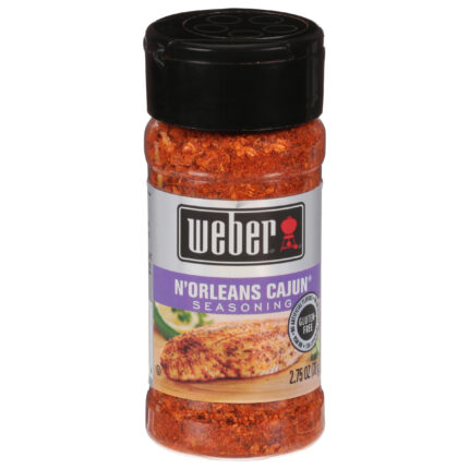 Weber Grill Creations, N'Orleans Cajun Seasoning, Case Of 6, 2.75 Oz