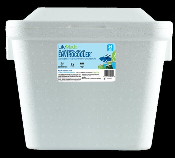 Lifemade, Envirocooler 24 Can Capacity Biofoam, Case Of 8, 1 Ct - Image 1