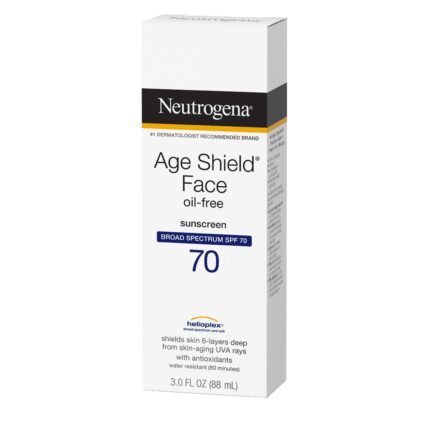 Neutrogena, Age Shield Face Sunscreen, Case Of 3, 3 Fl Oz