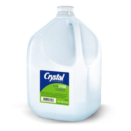 Crystal Springs, Spring Water, Case Of 3, 128 Fl Oz