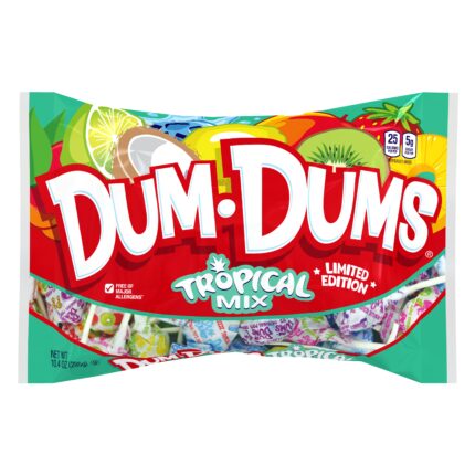 Dum Dums, Summertime Limited Edition, Case Of 24, 10.4 Oz