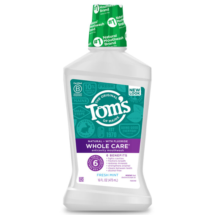 Tom'S Mouthwash,Fresh Mint,Whlc 16 Fz - Image 1