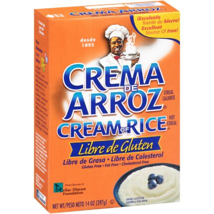 Crema Arroz, Spanish Cream Of Rice, Case Of 12, 14 Oz