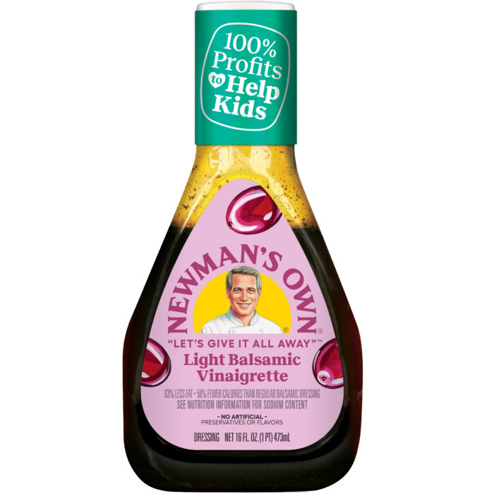 Newman'S Own, Salad Dressing Light Balsamic Vinaigrette, Case Of 6, 16 Oz - Image 1