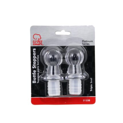Chef Craft, Bottle Stoppers, Case Of 12, 2 Ct