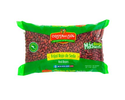 Costa Del Sol, Frijol Rojo De Seda, Red Beans, Case Of 24, 1 Lb