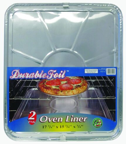 Durable Foil, Oven Liners, Case Of 12, 2 Ct