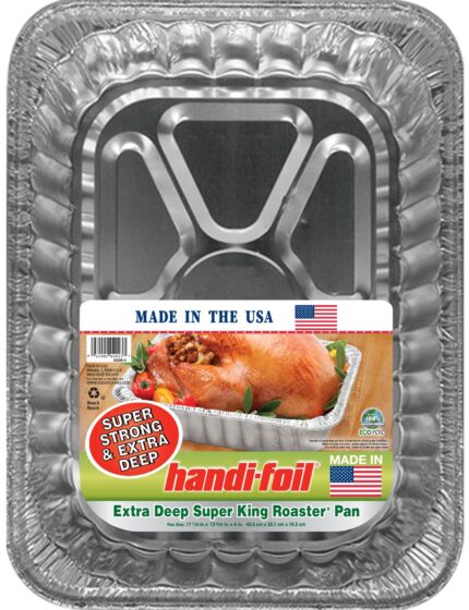 Handi-Foil, Super King Roaster Pan Extra Deep, Case Of 9, 1 Ct