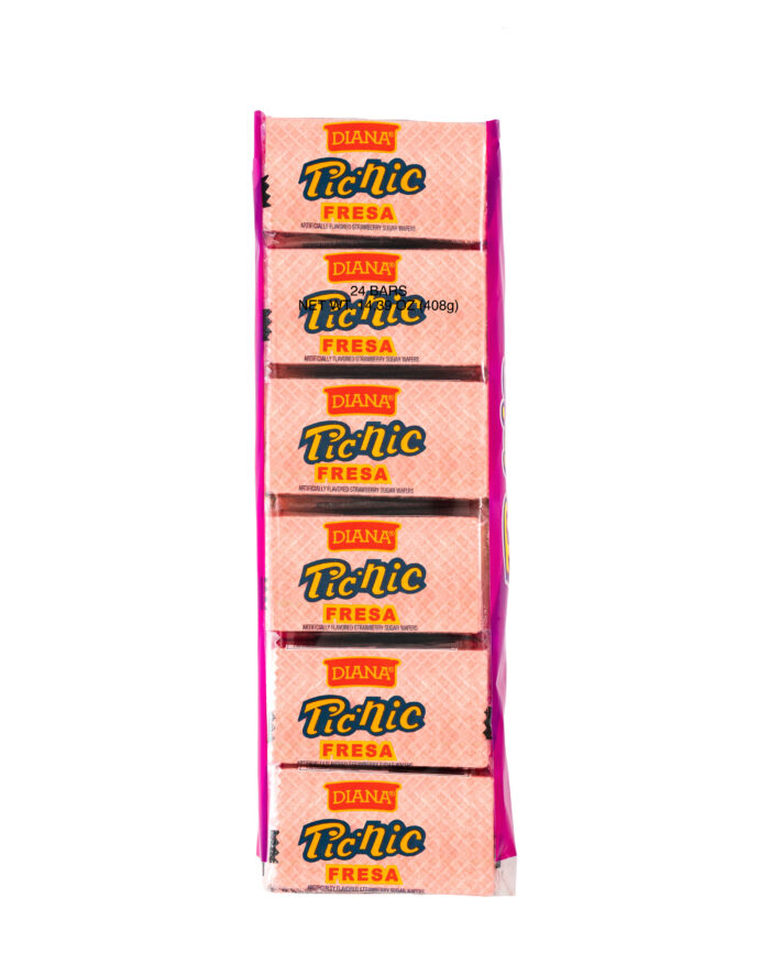 Diana, Picnic Strawberry Wafers, Case Of 35, 14.39 Oz - Image 1