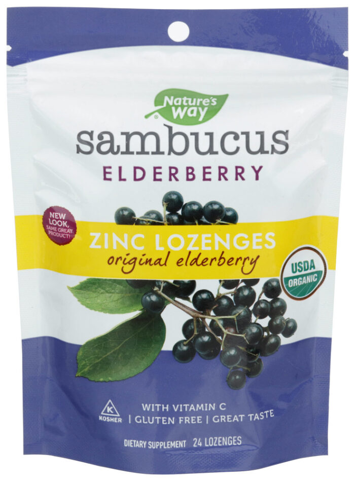 Natway Lozenge,Og2,Sambucs Zinc 24 Ct - Image 1