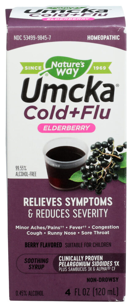 Natway Umcka Cold,Flu,Intensive 4 Oz