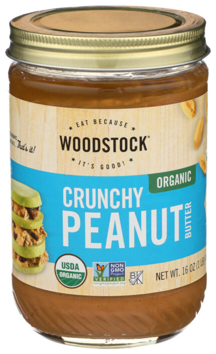 Wodstk Pnt Btr,Og2,Crunchy 16 Oz