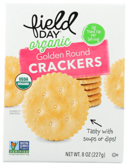 Fieldy Crackers,Og2,Golden Round 8 Oz