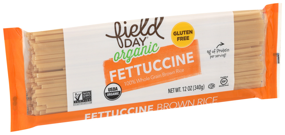 Fieldy Pasta,Og2,Fettucine,Br Rc 12 Oz - Image 1