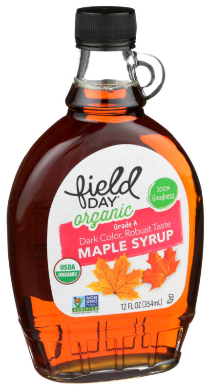 Fieldy Maple Syrup,Og2,Grd A 12 Fz