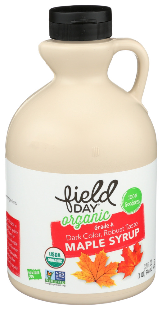 Fieldy Maple Syrup,Og2,Grd A 32 Fz - Image 1