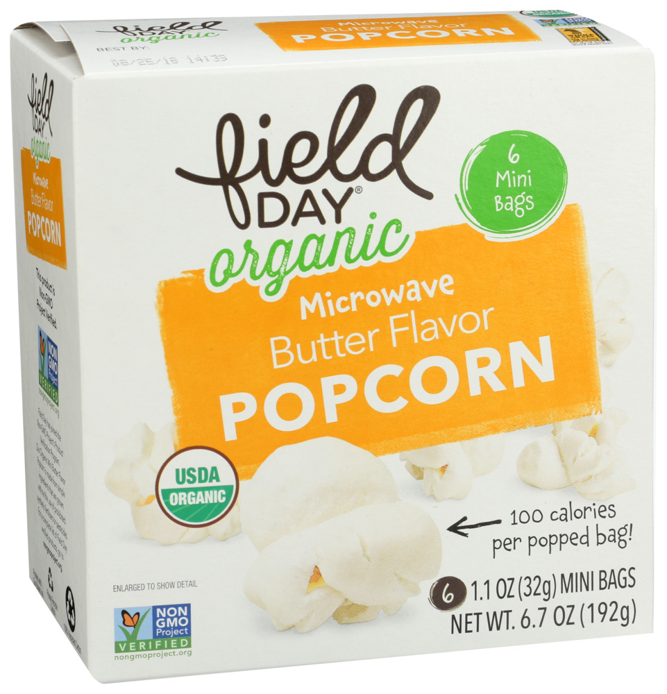 Fieldy Mw Pcorn,Og2,Btr,Mini Pk 6/1.1 Oz - Image 1