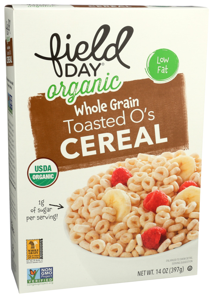 Fieldy Cereal,Og2,Tstd O'S,Wg 14 Oz - Image 1