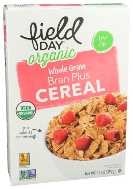 Fieldy Cereal,Og2,Bran Plus,Wg 14 Oz