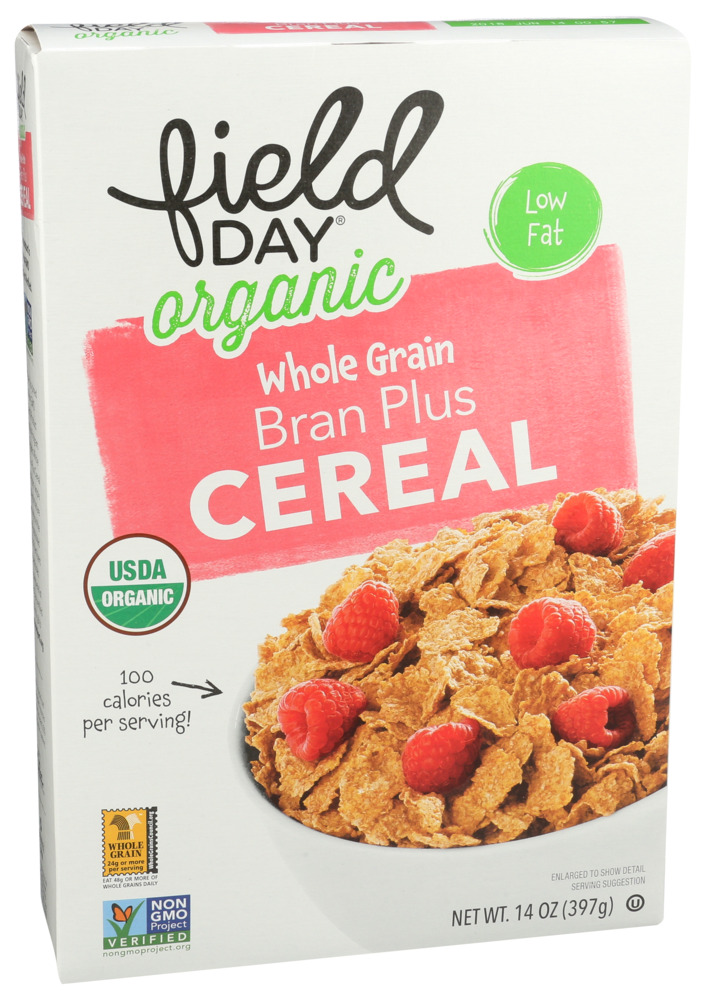 Fieldy Cereal,Og2,Bran Plus,Wg 14 Oz - Image 1