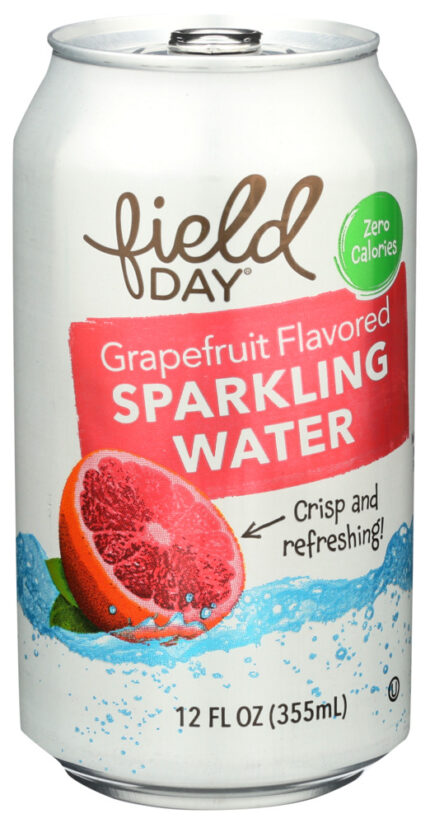 Fieldy Sprklng Wtr,Grpfrt Flvrd 6/12 Fz