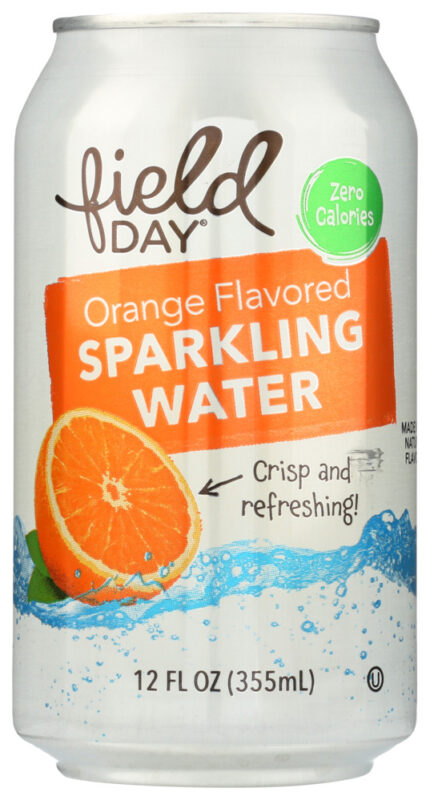 Fieldy Sprklng Wtr,Orange Flvrd 6/12 Fz