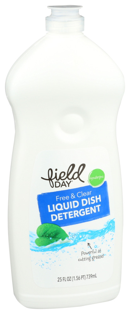 Fieldy Detrgnt,Lqd,Dish,Free&Clr 25 Fz