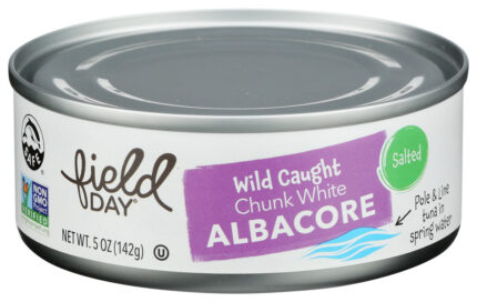 Fieldy Tuna,White,Albacore,Salt 5 Oz