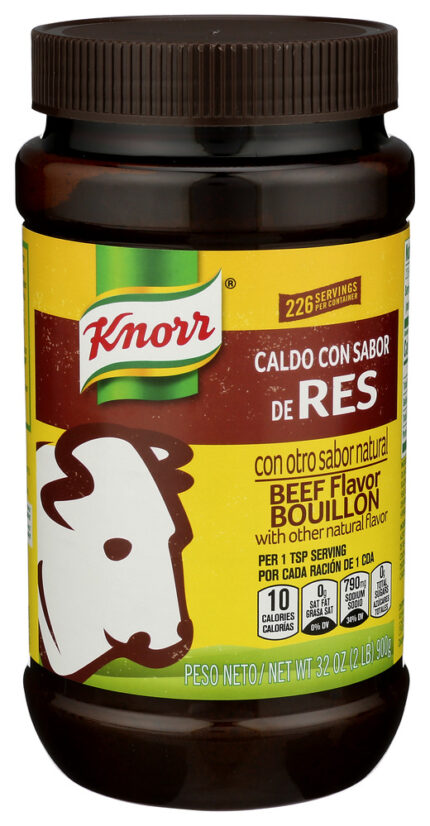 Knorr, Granulated Beef Bouillon Seasoning, Case Of 6, 2 Lb