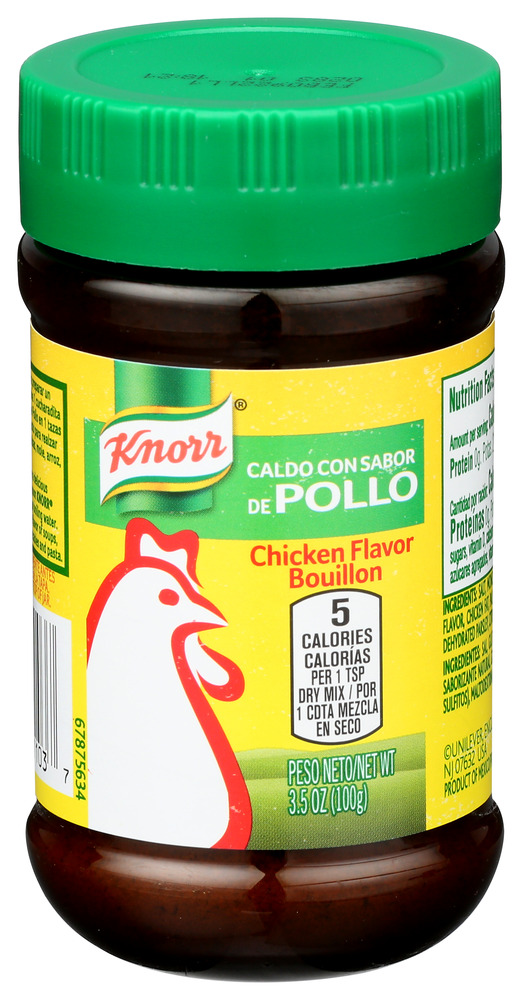 Knorr, Powdered Chicken Bouillon, Case Of 24, 3.5 Oz - Image 1