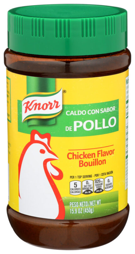 Knorr, Chicken Flavor Bouillon With Other Natural Flavor, Case Of 12, 15.9 Oz