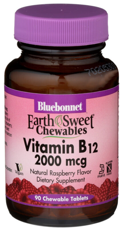 Blubon Erthswt Chew,Vit B12 2000 90 Tab