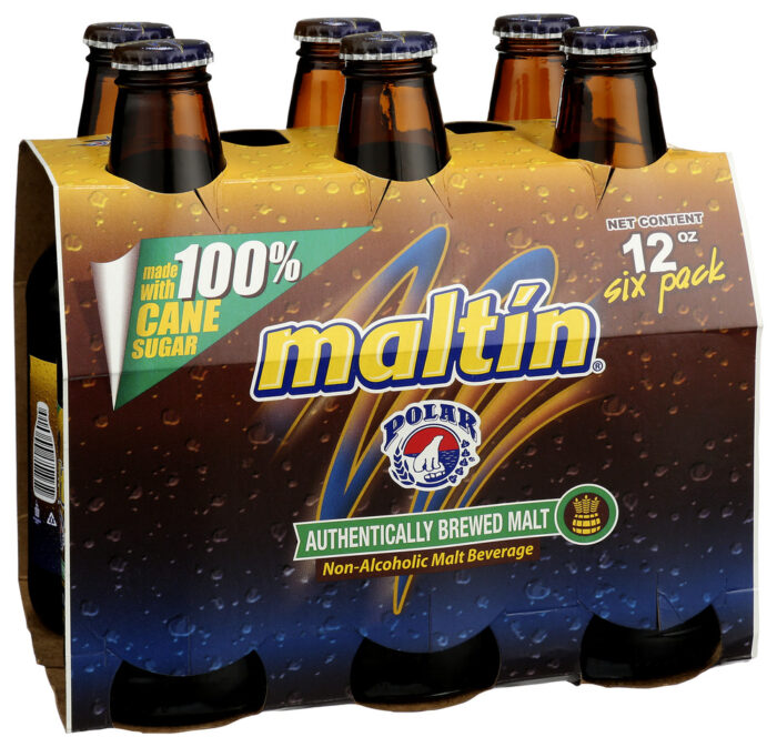 Polar, Maltin Authentically Brewed Malt Beverage 6 X 12 Fl Oz, Case Of 4, 72 Fl Oz - Image 1