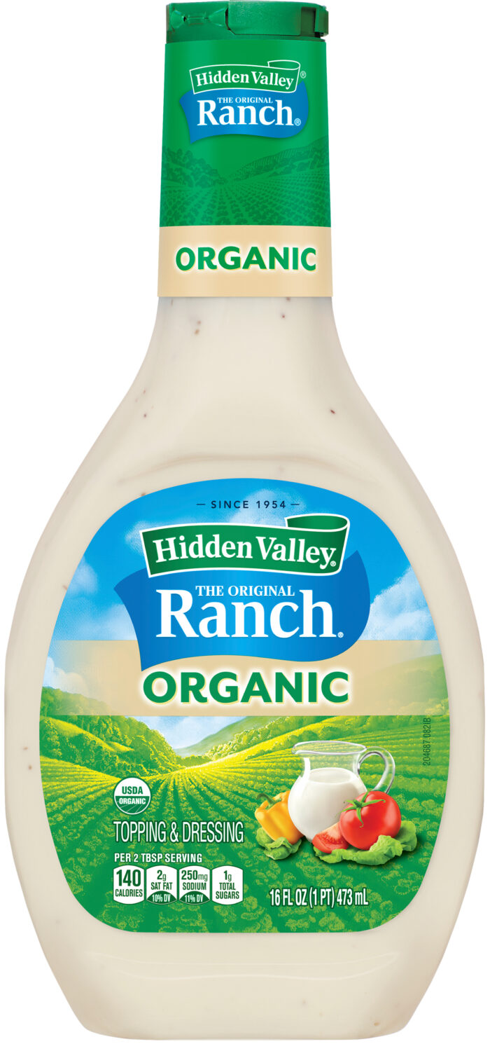 Hidden Valley, Ranch Dressing Organic, Case Of 6, 16 Fl Oz - Image 1