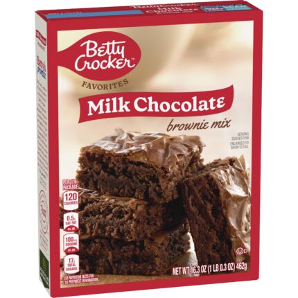 Betty Crocker, Favourites Milk Chocolate Brownie Mix, Case Of 12, 16.3 Oz