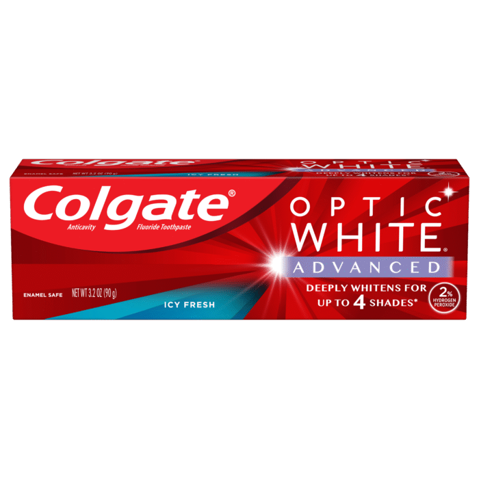 Colgate, Advanced Teeth Ning Toothpaste Icy Fresh, Case Of 6, 3.2 Oz - Image 1