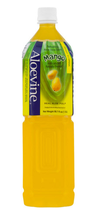 Alovine, Mango Juice Drink, Case Of 12, 50.7 Fl Oz
