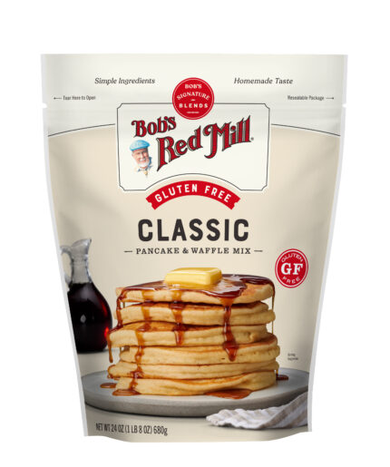 Bob'S Red Mill, Pancake & Waffle Mix Classic Gluten Free, Case Of 4, 24 Oz