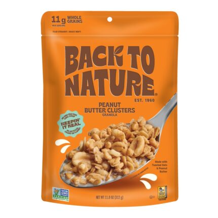 Backto Granola Clusters,Pbtr 11 Oz