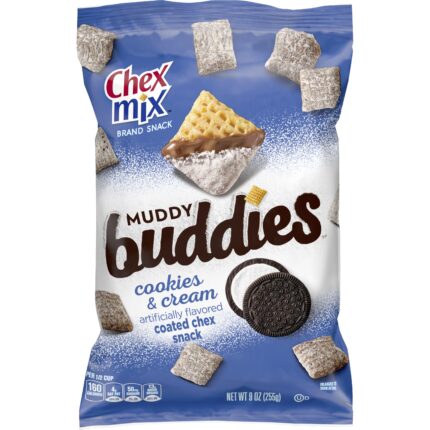 Chex Mix, Cookies And Cream Muddy Buddies, Case Of 10, 9 Oz